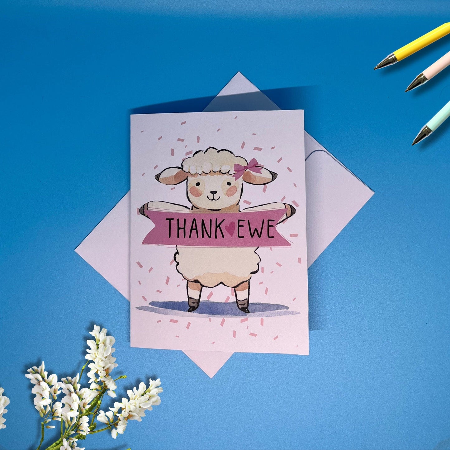 Farm Animal Thank You Cards: Barnyard Pun Appreciation Notes - JuzBecuzStationery
