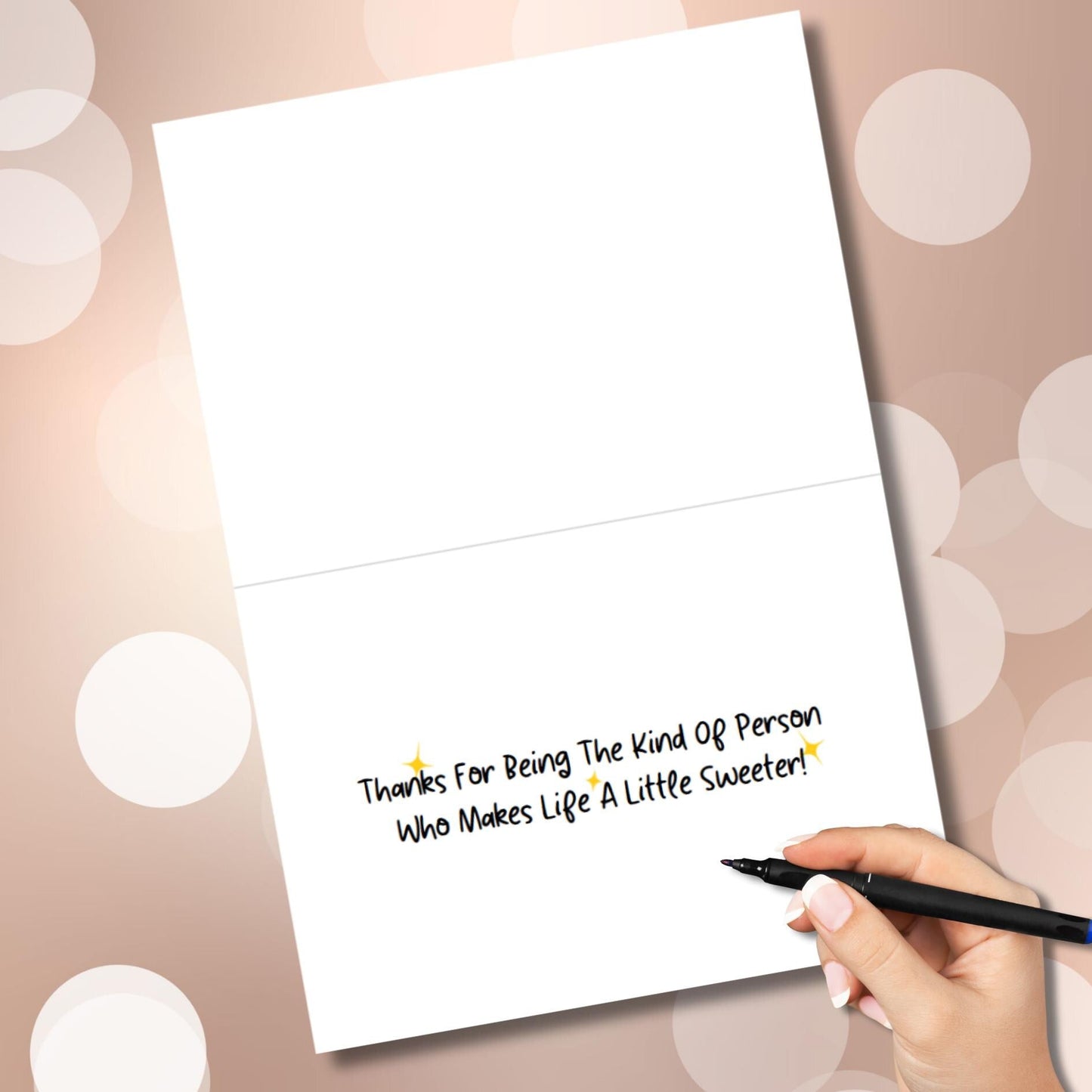 Bungeoppang Thank You Card: Korean Fish Bread, Kdrama Fan Gift - JuzBecuzStationery