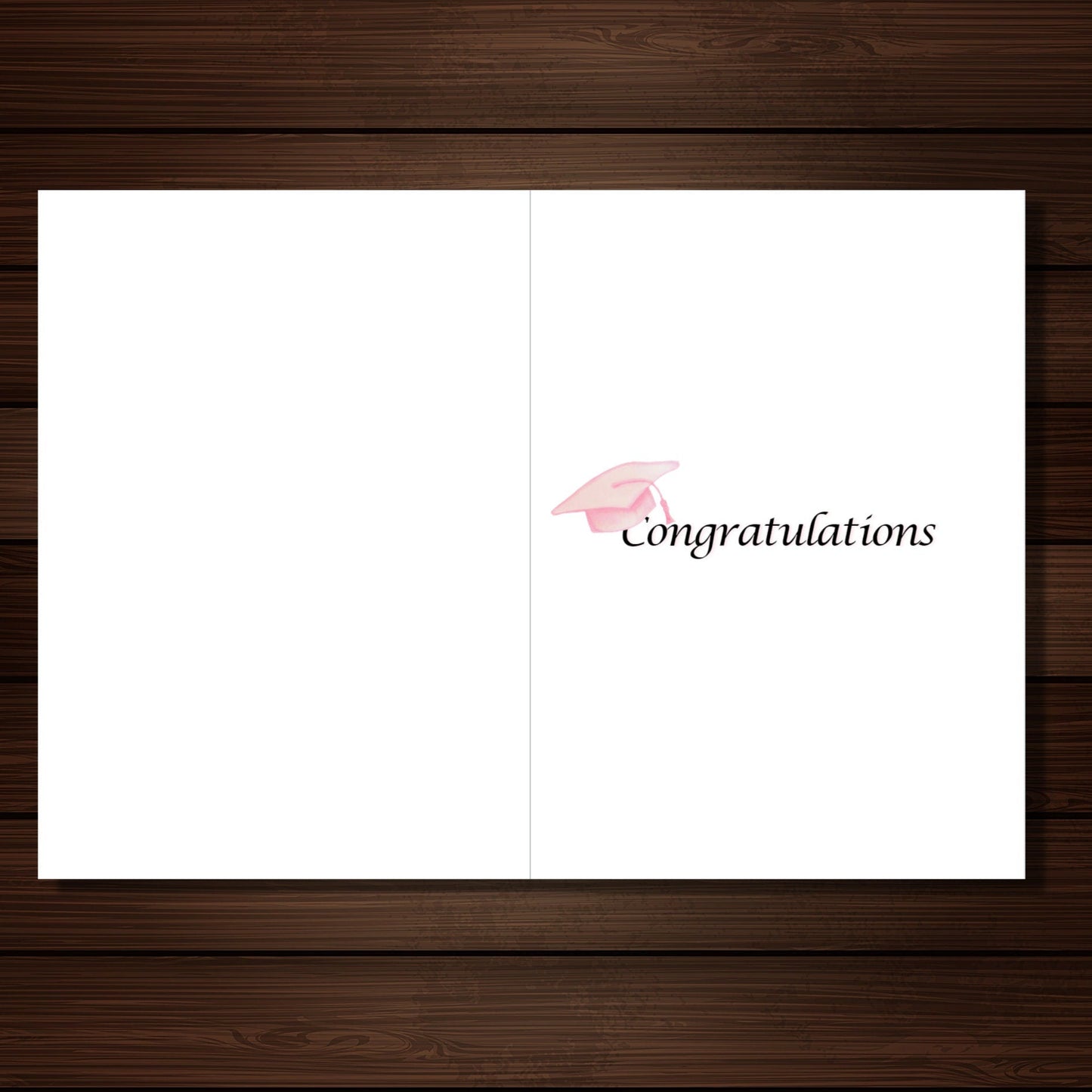 Coquette Graduation Card, Pink Bow Graduation Card For Girls, High School & College Graduation Card, Commencement Congratulations Card - JuzBecuzStationery