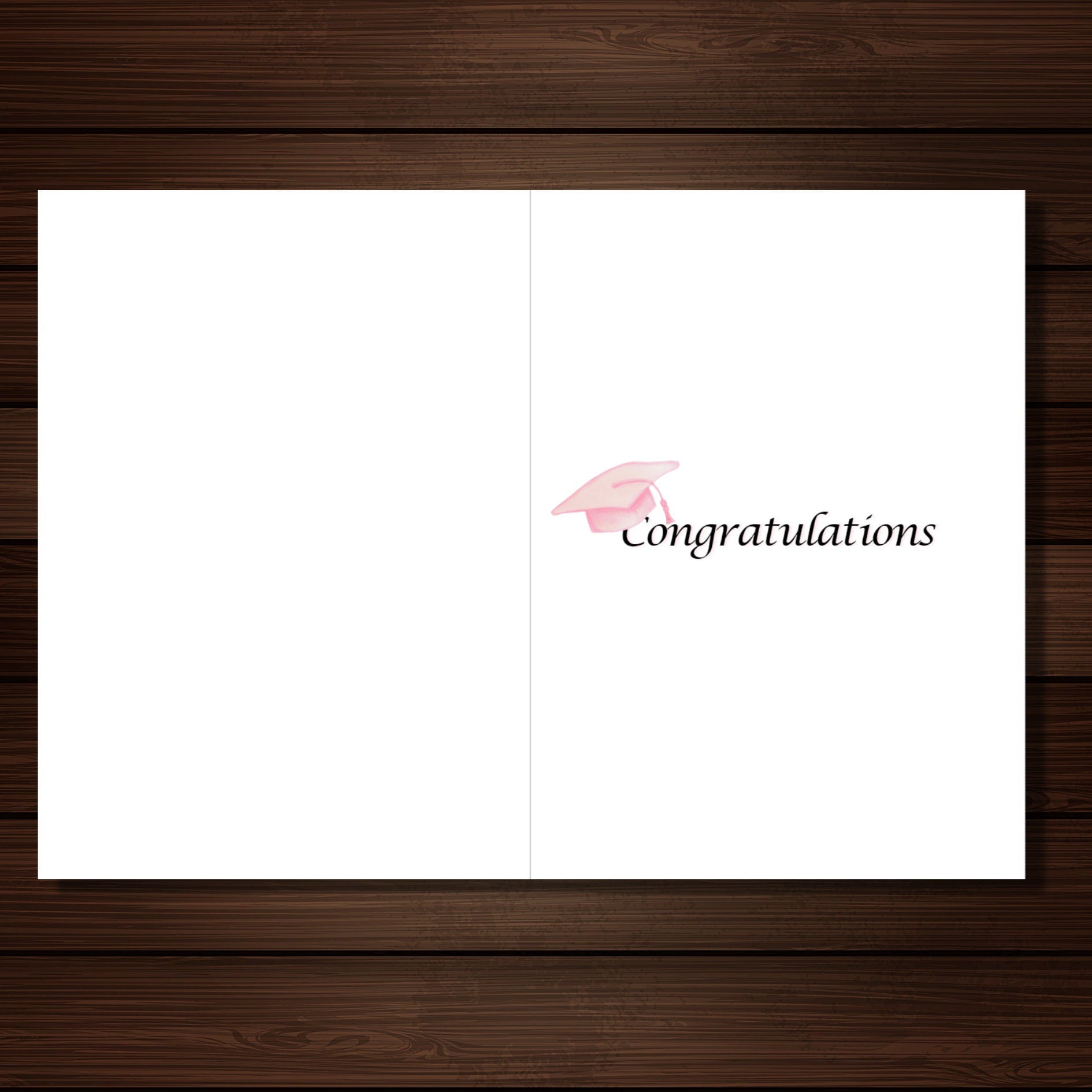 Coquette Graduation Card, Pink Bow Graduation Card For Girls, High School & College Graduation Card, Commencement Congratulations Card - JuzBecuzStationery