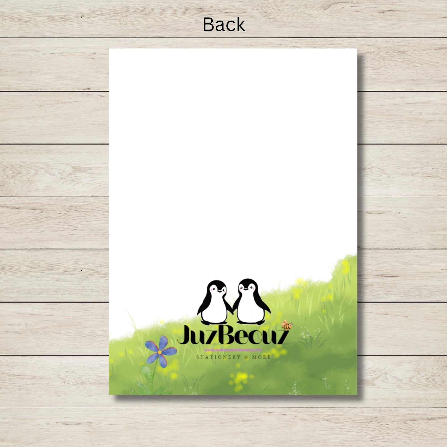 Cute Capybara Friendship Card, Sweet Animal Best Friend Greeting Card, Thinking of You Card for Animal Lovers, Kawaii Animal Stationery - JuzBecuzStationery