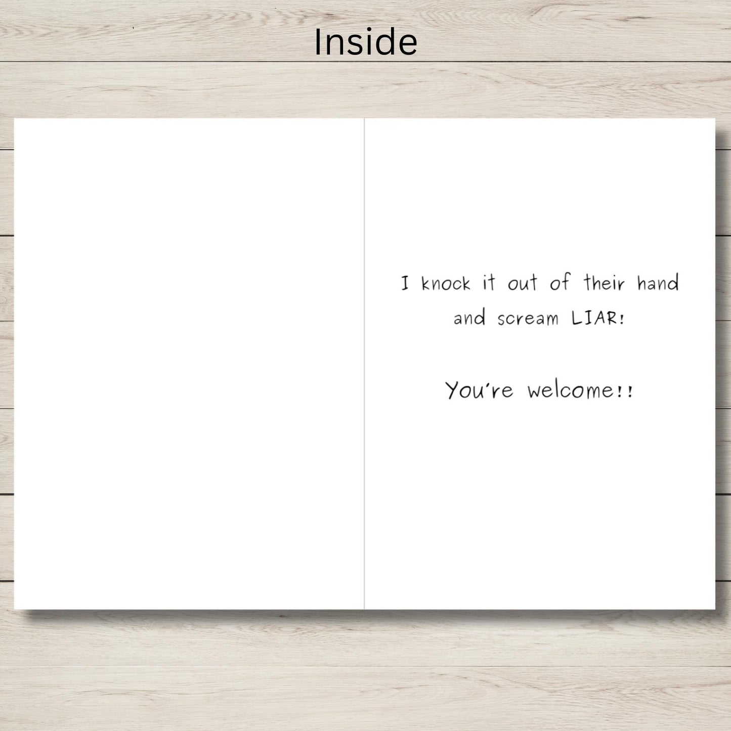 Funny Friendship Card, Sarcastic BFF Greeting Card For Coffee Lover, Kawaii Card for Best Friend, Humorous Thinking Of You Card for Bestie - JuzBecuzStationery