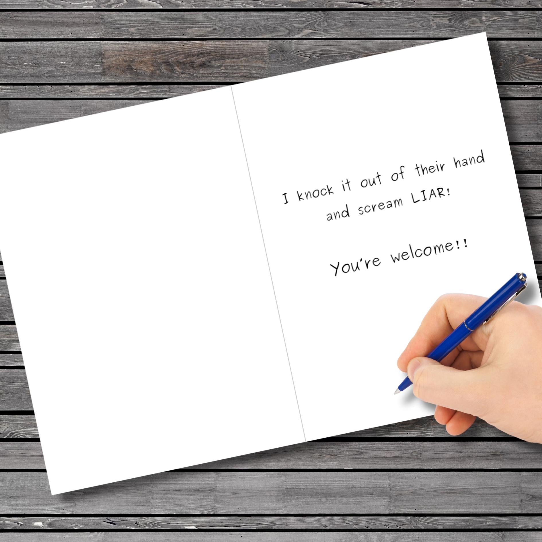 Funny Friendship Card, Sarcastic BFF Greeting Card For Coffee Lover, Kawaii Card for Best Friend, Humorous Thinking Of You Card for Bestie - JuzBecuzStationery