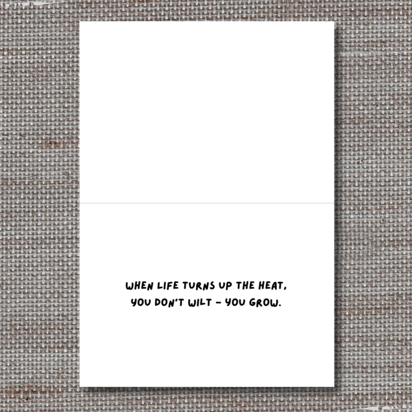 Funny Kale Encouragement Card: Kawaii Vegetable Pun Support Gift - JuzBecuzStationery