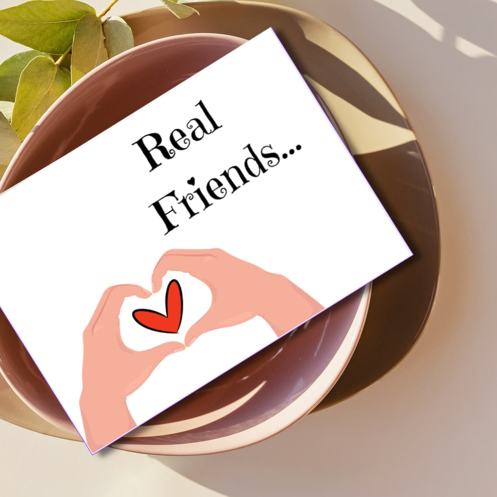 Funny Korean Snacks Friendship Card: Kdrama Kpop Fan Gift - JuzBecuzStationery