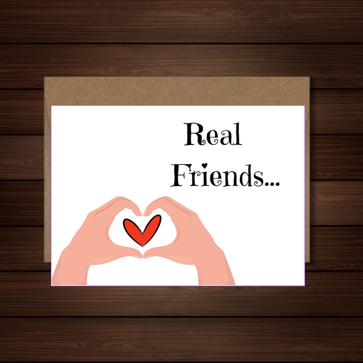 Funny Korean Snacks Friendship Card: Kdrama Kpop Fan Gift - JuzBecuzStationery