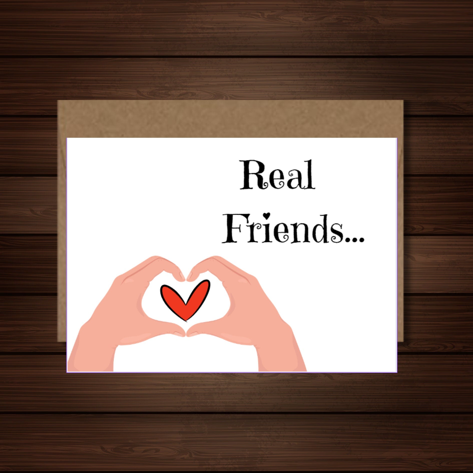 Funny Korean Snacks Friendship Card: Kdrama Kpop Fan Gift - JuzBecuzStationery