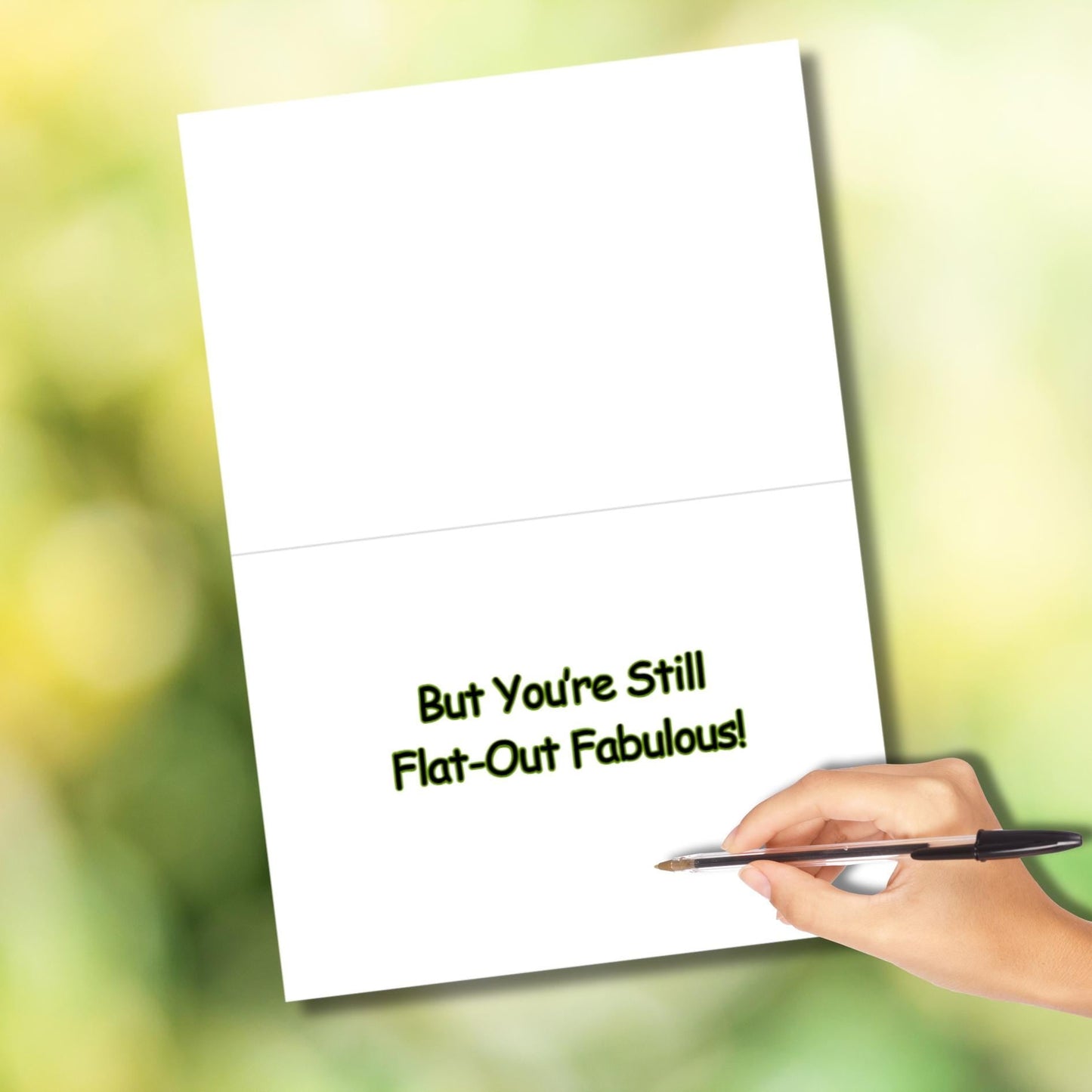 Funny Road Kale Get Well Card: Punny Encouragement - JuzBecuzStationery