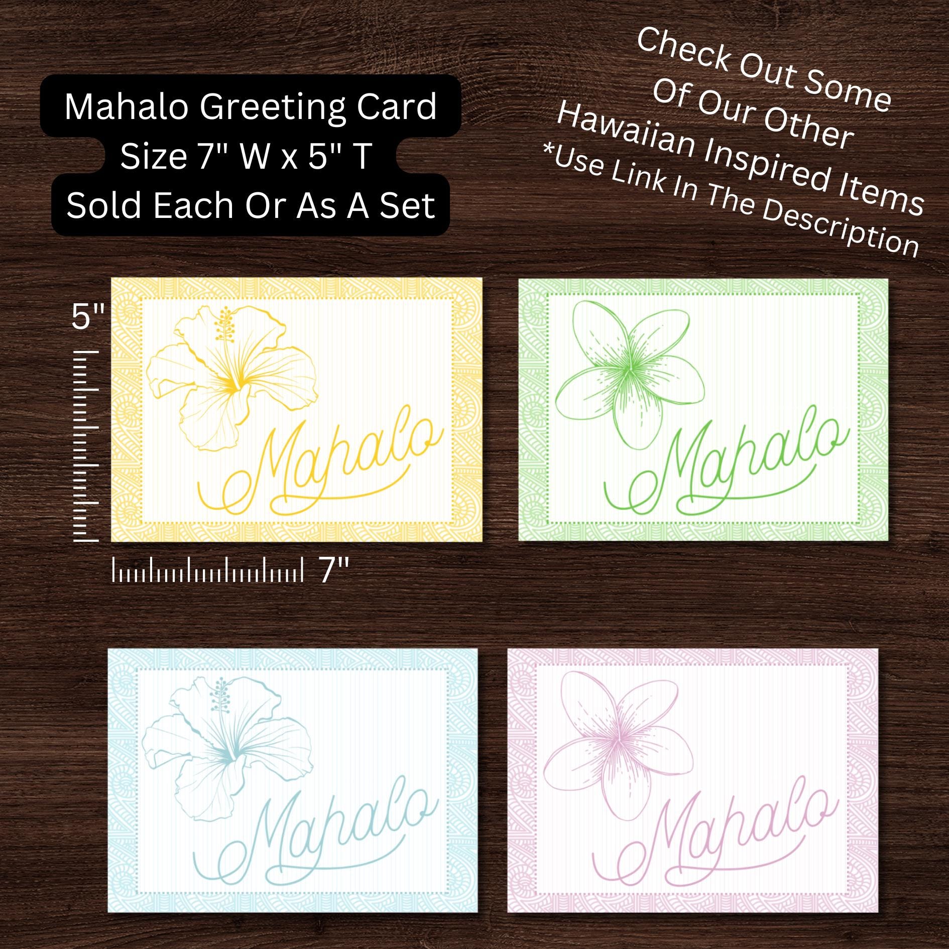 Hawaiian Hibiscus Vinyl Sticker – Tropical Surfboard 3x3 Waterproof Flower Decal for Laptops, Water Bottles & Journals - JuzBecuzStationery