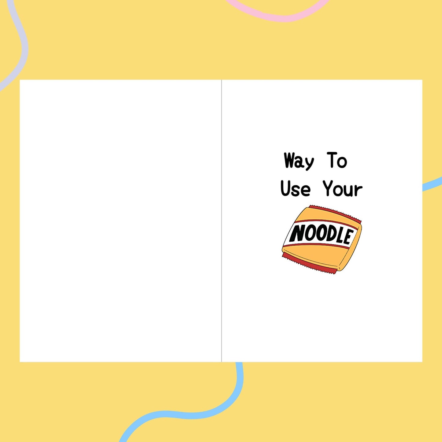 Hedgehog Ramen Noodle Graduation Card - JuzBecuzStationery