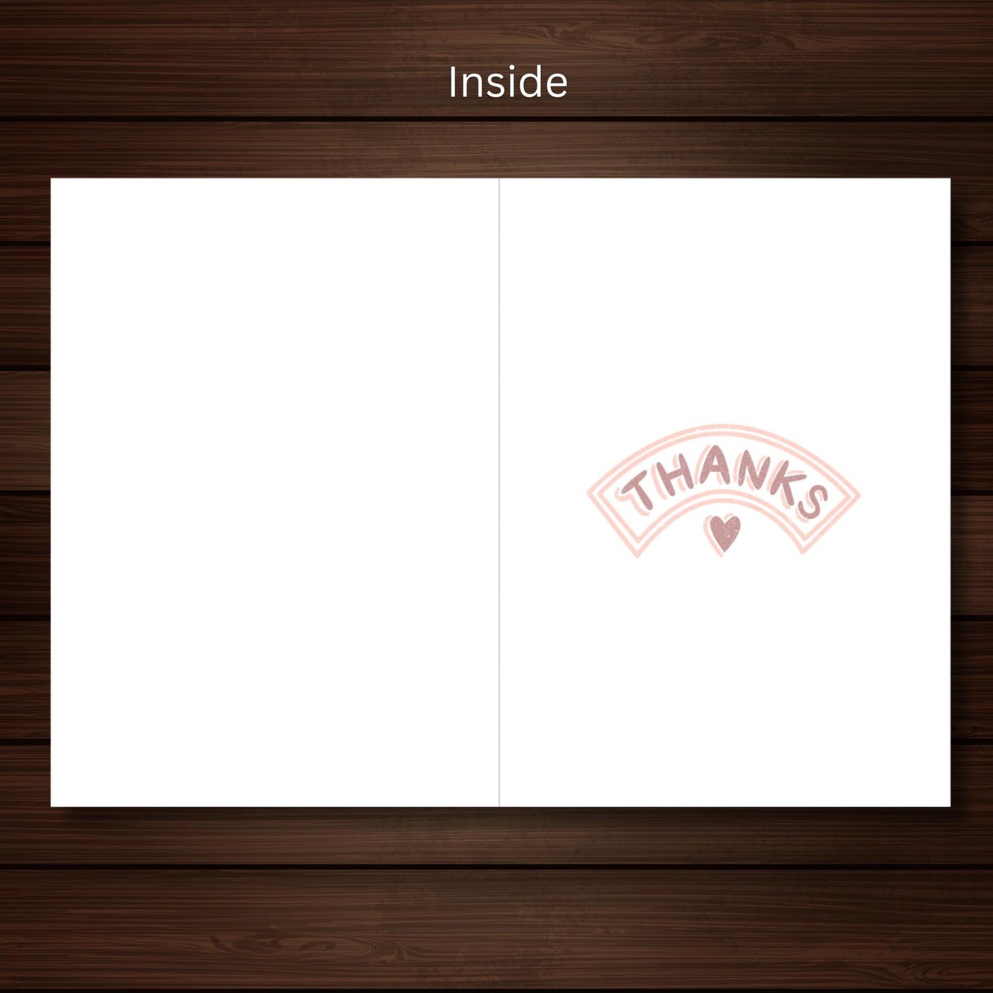 Kawaii Bunny Gomawoyo Thank You Card: Korean Hangul Gratitude - JuzBecuzStationery