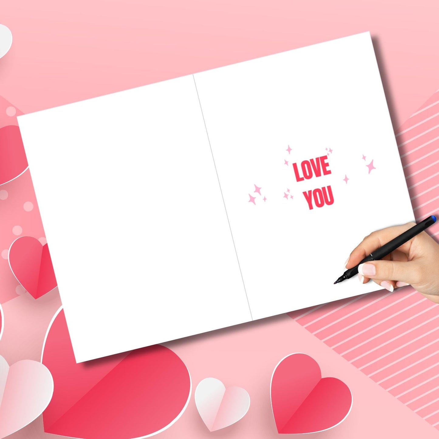 Strawberry Mom Card: Kawaii Punny Greeting Card - JuzBecuzStationery